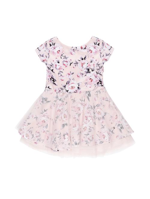 cut out detailed floral frock - 16400344 - Very Small Image - 1
