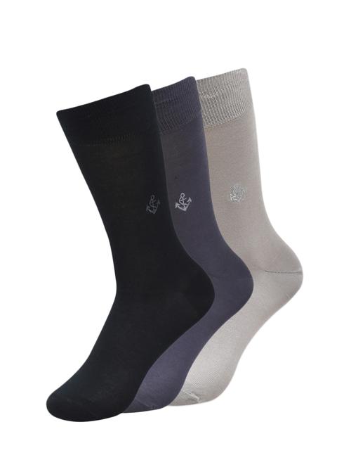 pack of 3 solid above ankle length sock - 16404066 - Very Small Image - 1