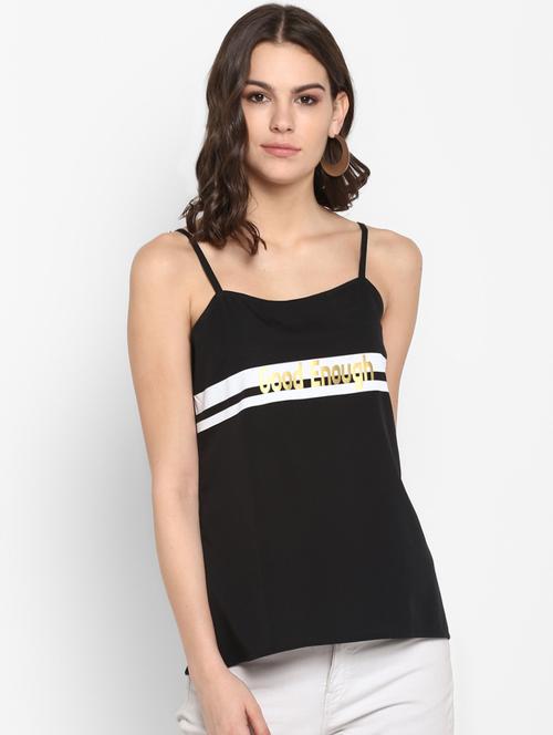 cami neck quirky text top - 16404112 - Very Small Image - 1