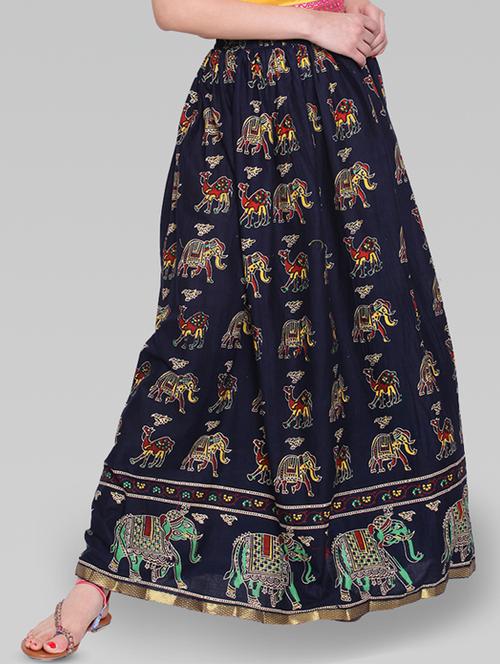 conversational flared skirt - 16405596 - Very Small Image - 1