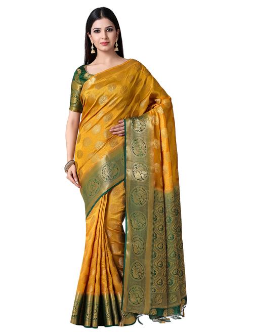 floral kanjivaram saree - 16406368 - Very Small Image - 1