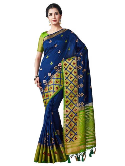floral kanjivaram saree - 16406376 - Very Small Image - 1