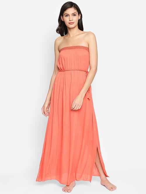 tube tie knot maxi dress - 16406917 - Very Small Image - 1