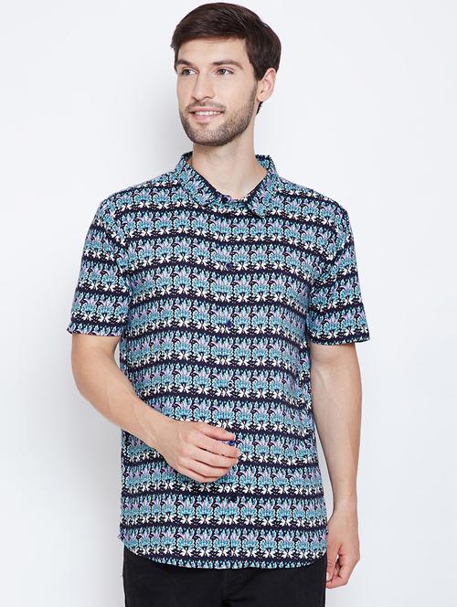 multi colored cotton blend casual shirts - 16407072 - Very Small Image - 1
