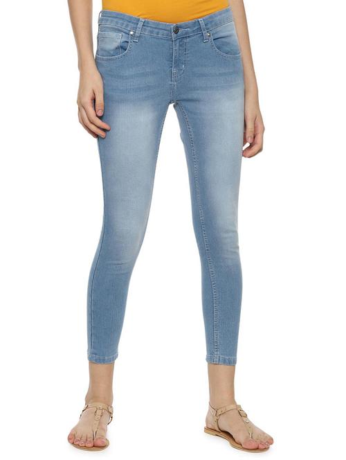 mid rise stone wash jeans - 16409297 - Very Small Image - 1