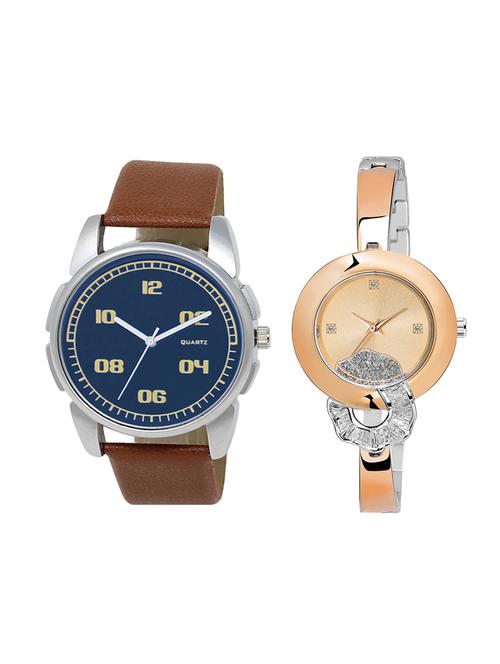 adk set of 2 analog couple watch-(ad-01-lk-250) - 16410670 - Very Small Image - 1