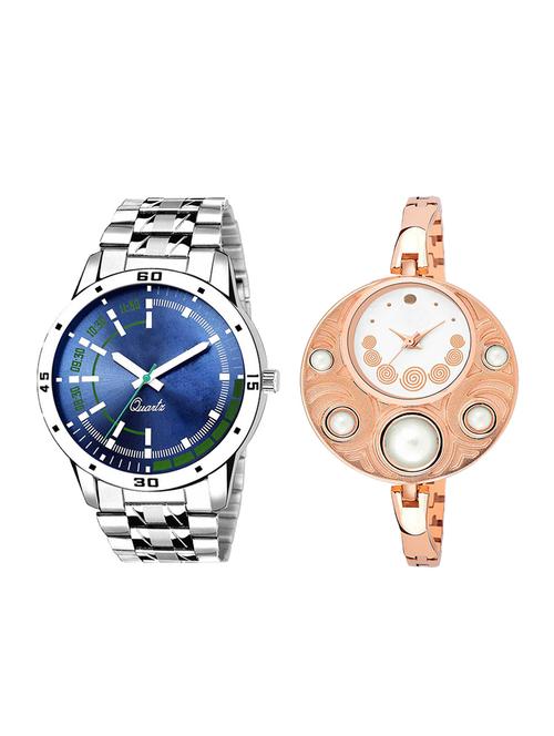 adk set of 2 analog couple watch-(ad-05-lk-246) - 16410827 - Very Small Image - 1