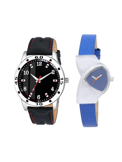 adk set of 2 analog couple watch-(ad-08-lk-208) - 16410920 - Very Small Image - 1