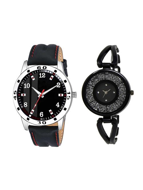 adk set of 2 analog couple watch-(ad-08-lk-211) - 16410923 - Very Small Image - 1