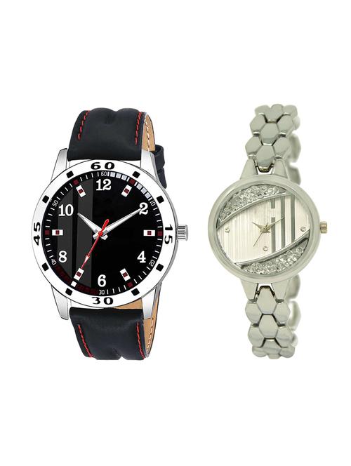 adk set of 2 analog couple watch-(ad-08-lk-223) - 16410929 - Very Small Image - 1