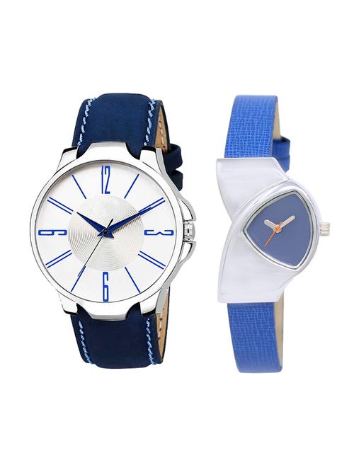 adk set of 2 analog couple watch-(ad-09-lk-208) - 16410961 - Very Small Image - 1