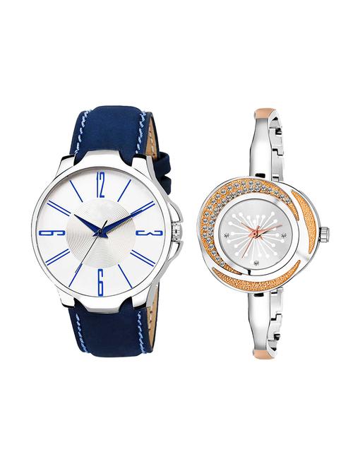 adk set of 2 analog couple watch-(ad-09-lk-249) - 16410994 - Very Small Image - 1