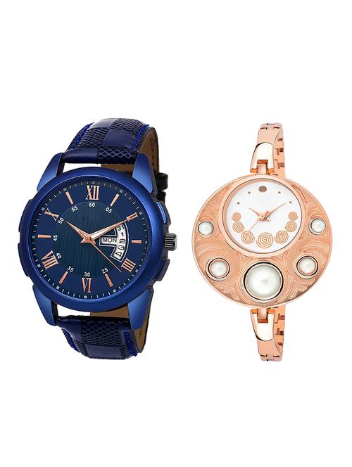 adk set of 2 analog couple watch-(jg-01-lk-246) - 16411032 - Very Small Image - 1