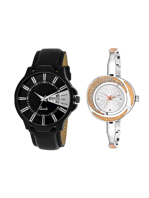 adk set of 2 analog couple watch-(jg-04-lk-249) - 16411158 - Very Small Image - 1