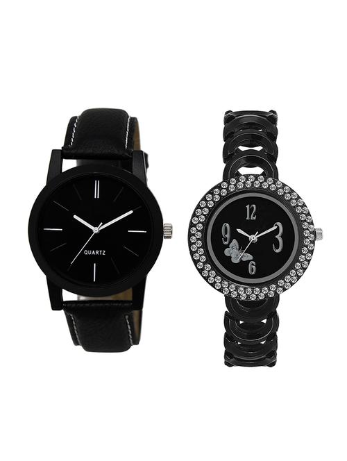adk set of 2 analog couple watch-(lk-05-201) - 16411406 - Very Small Image - 1