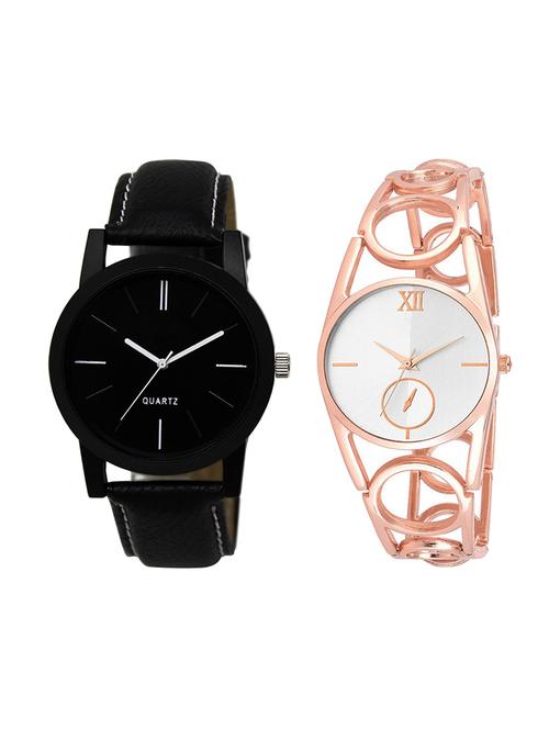 adk set of 2 analog couple watch-(lk-05-213) - 16411416 - Very Small Image - 1