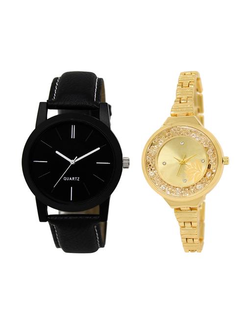 adk set of 2 analog couple watch-(lk-05-224) - 16411422 - Very Small Image - 1