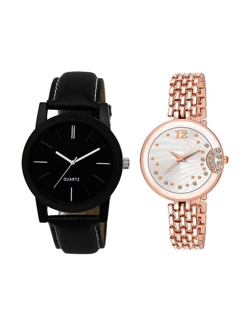adk set of 2 analog couple watch-(lk-05-228) - 16411426 - Very Small Image - 1
