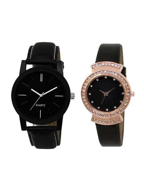 adk set of 2 analog couple watch-(lk-05-244) - 16411440 - Very Small Image - 1