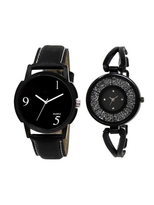 adk set of 2 analog couple watch-(lk-06-211) - 16411456 - Very Small Image - 1