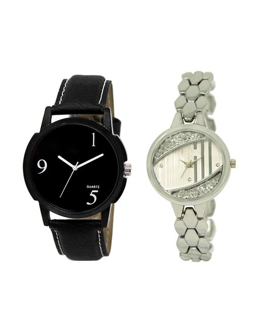 adk set of 2 analog couple watch-(lk-06-223) - 16411462 - Very Small Image - 1