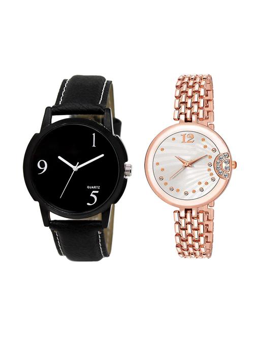 adk set of 2 analog couple watch-(lk-06-228) - 16411467 - Very Small Image - 1