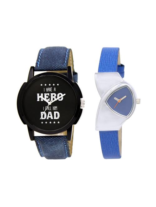 adk set of 2 analog couple watch-(lk-07-208) - 16411494 - Very Small Image - 1