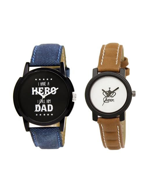 adk set of 2 analog couple watch-(lk-07-209) - 16411495 - Very Small Image - 1