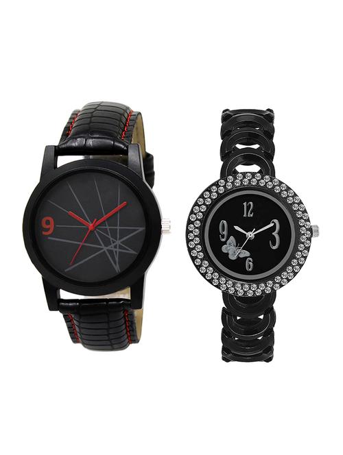 adk set of 2 analog couple watch-(lk-08-201) - 16411529 - Very Small Image - 1
