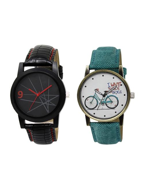 adk set of 2 analog couple watch-(lk-08-229) - 16411550 - Very Small Image - 1