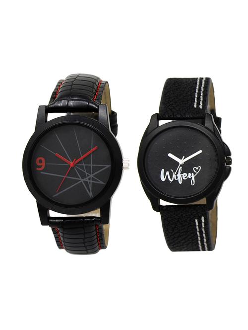 adk set of 2 analog couple watch-(lk-08-234) - 16411554 - Very Small Image - 1