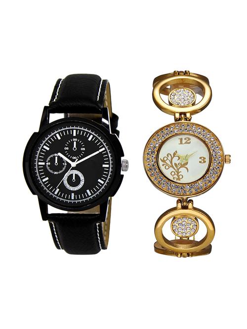 adk set of 2 analog couple watch-(lk-13-204) - 16411737 - Very Small Image - 1