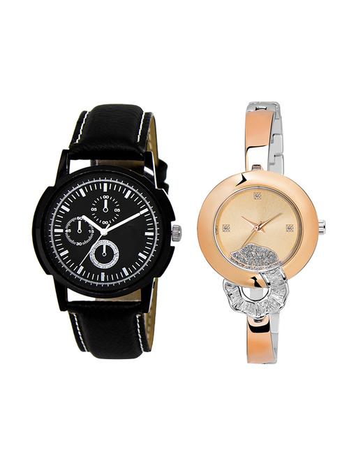 adk set of 2 analog couple watch-(lk-13-250) - 16411774 - Very Small Image - 1