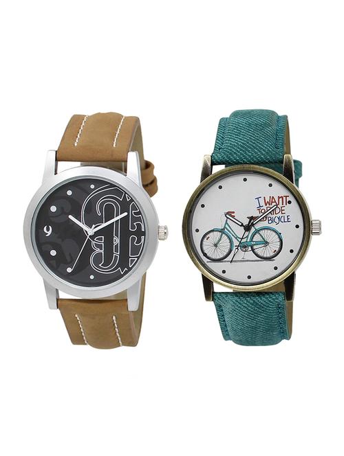adk set of 2 analog couple watch-(lk-14-229) - 16411796 - Very Small Image - 1