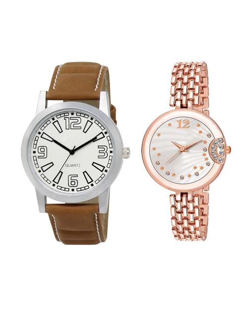set of 2 analog couple watch (lk-15-228) - 16411836 - Very Small Image - 1