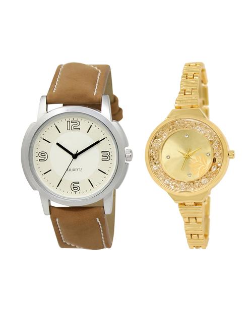 set of 2 analog couple watch (lk-16-224) - 16411873 - Very Small Image - 1