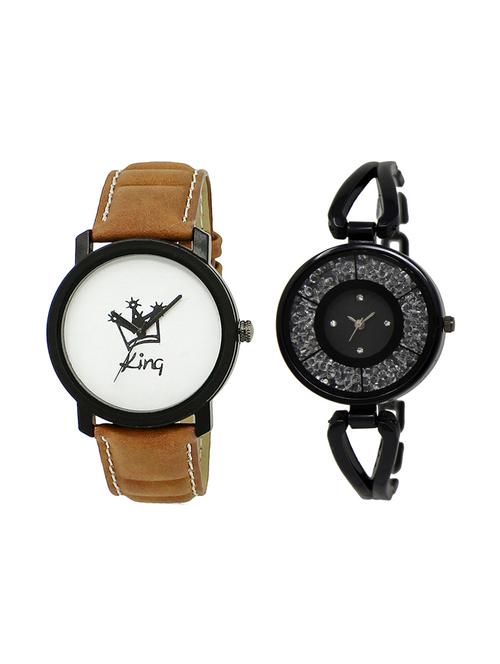 set of 2 analog couple watch (lk-18-211) - 16411948 - Very Small Image - 1