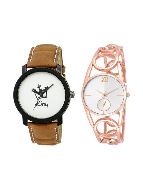 set of 2 analog couple watch (lk-18-213) - 16411949 - Very Small Image - 1