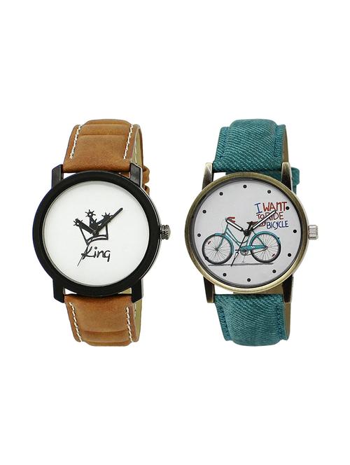 set of 2 analog couple watch (lk-18-229) - 16411960 - Very Small Image - 1