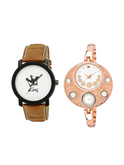 set of 2 analog couple watch (lk-18-246) - 16411975 - Very Small Image - 1