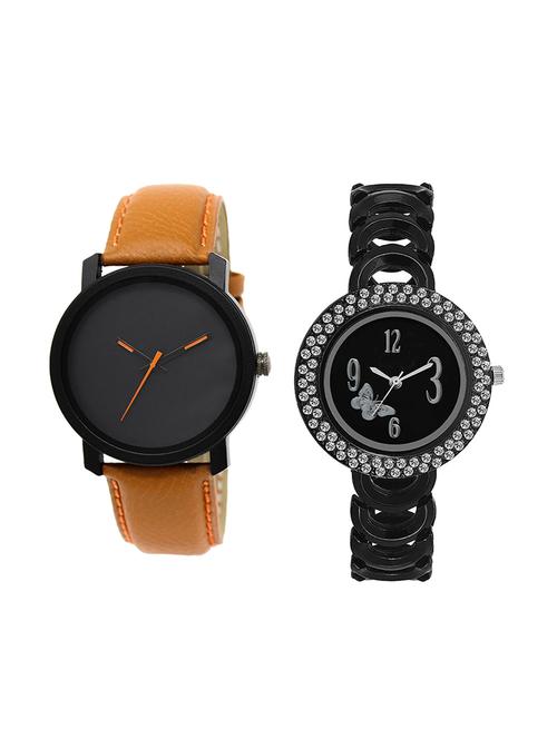 set of 2 analog couple watch (lk-20-201) - 16412021 - Very Small Image - 1