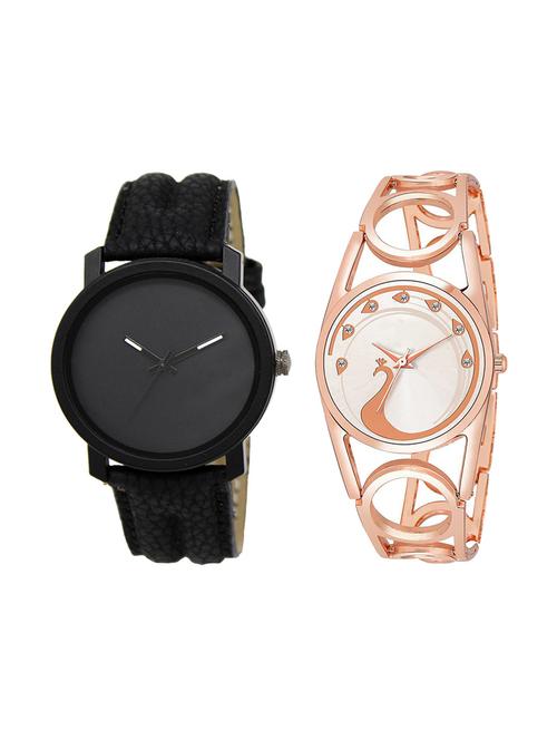 set of 2 analog couple watch (lk-21-232) - 16412085 - Very Small Image - 1