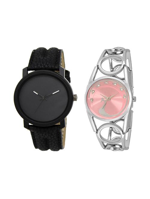 set of 2 analog couple watch (lk-21-233) - 16412086 - Very Small Image - 1