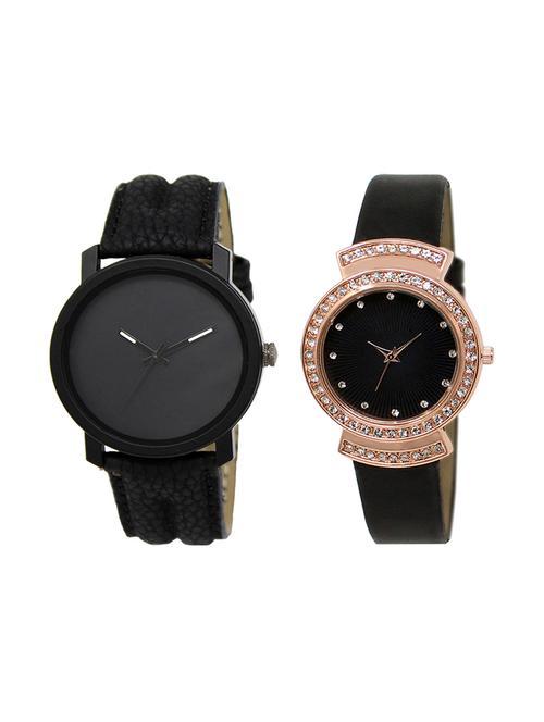 set of 2 analog couple watch (lk-21-244) - 16412118 - Very Small Image - 1