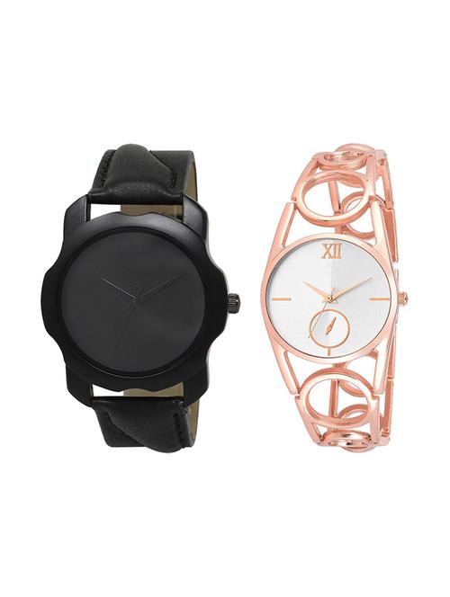 set of 2 analog couple watch (lk-22-213) - 16412177 - Very Small Image - 1