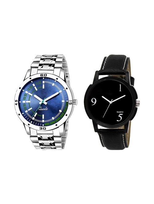 set of 2 analog watch combo(ad-05-lk-06) - 16412259 - Very Small Image - 1