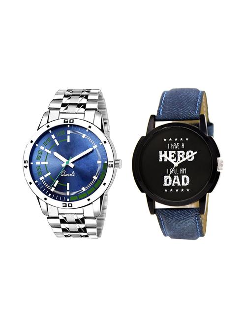 set of 2 analog watch combo(ad-05-lk-07) - 16412261 - Very Small Image - 1