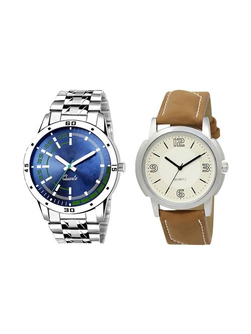 set of 2 analog watch combo(ad-05-lk-16) - 16412273 - Very Small Image - 1