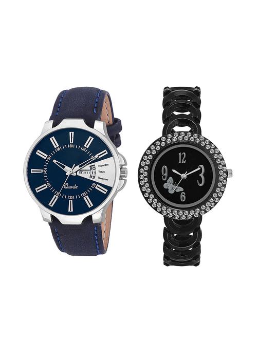 set of 2 analog couple watch (lk-23-201) - 16412291 - Very Small Image - 1