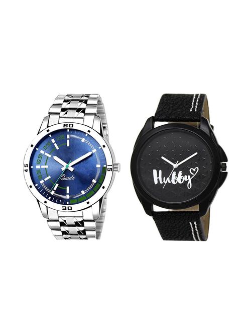 set of 2 analog watch combo(ad-05-lk-31) - 16412292 - Very Small Image - 1